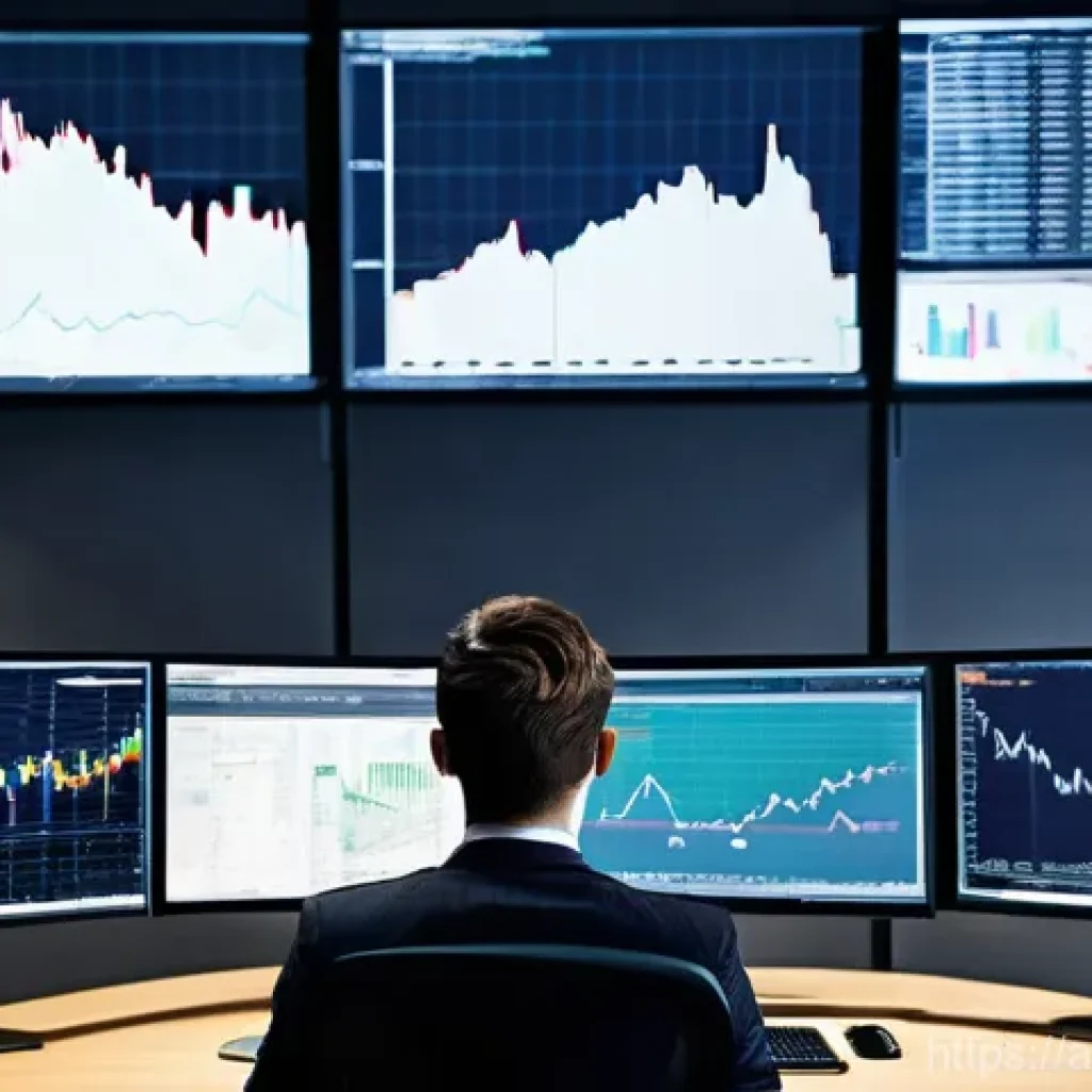 펀드투자상담사 관련 인턴십 경험 공유 - **Prompt:** A young, enthusiastic financial intern, in their early 20s, dressed in a sharp business ...