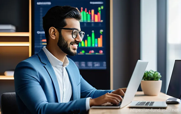 펀드투자상담사 관련 직무 워크숍 후기 - **Prompt 1: The Modern Arab Financial Advisor**
    A professional, approachable Arab financial advi...