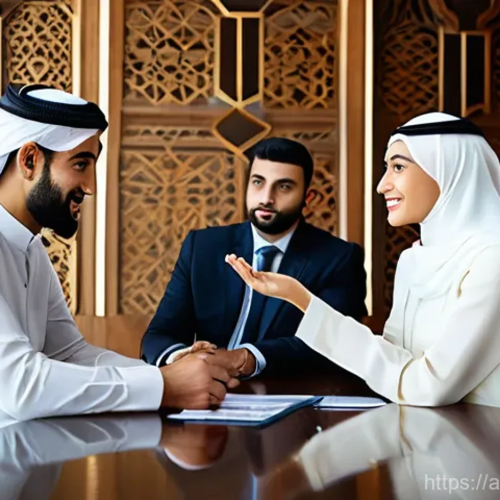 펀드투자상담사와 관련된 금융 상품 사례 - **Prompt 1: A Trusted Financial Advisor Session in the Arab World**
    A highly detailed, realistic...