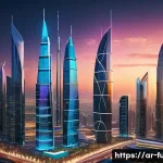 펀드투자상담사로서 경력 전환 사례 - **Prompt 1: The Future of FinTech in a Dynamic Arab Metropolis**
    A vibrant, medium-wide shot cap...