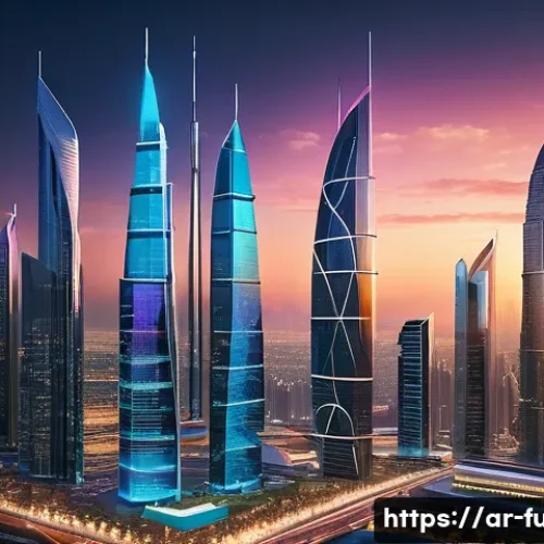 펀드투자상담사로서 경력 전환 사례 - **Prompt 1: The Future of FinTech in a Dynamic Arab Metropolis**
    A vibrant, medium-wide shot cap...